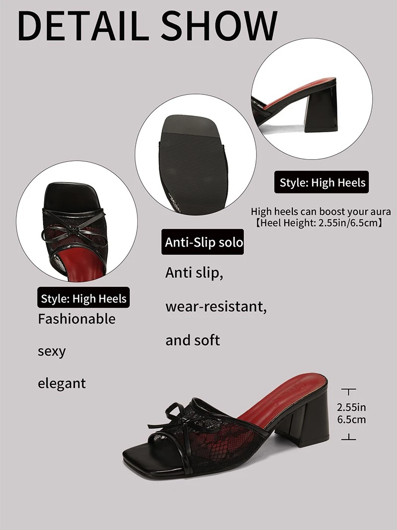 Mesh High Heel Sandals suppliers